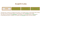 Desktop Screenshot of josephlesley.com